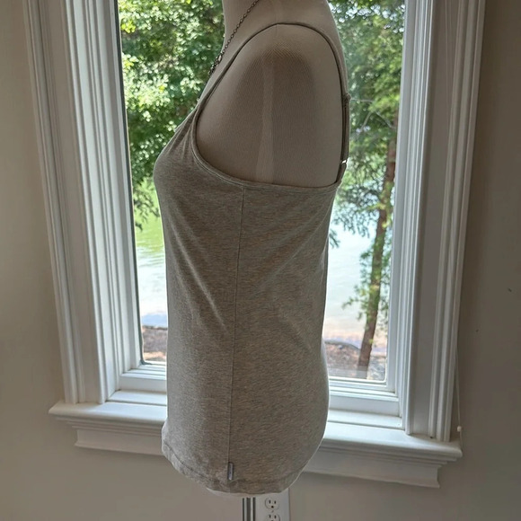 Eddie Bauer Silver Heather Camisole, Medium, EUC, Adjustable Straps - Picture 3 of 8